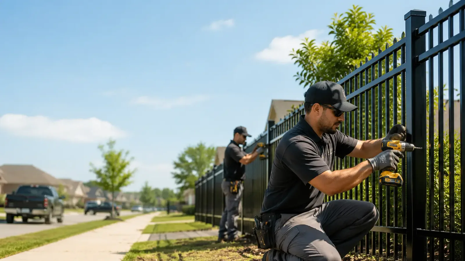 Metal Fence Installation in Moulton, IA